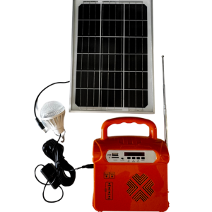 Generador solar portátil 9v, 10Watts